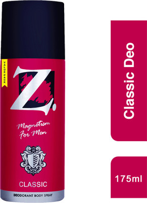 Z - Magnetism for Men Z Magnetism for Men Classic Deo 175ml Single Deodorant Spray  -  For Men(175 ml)