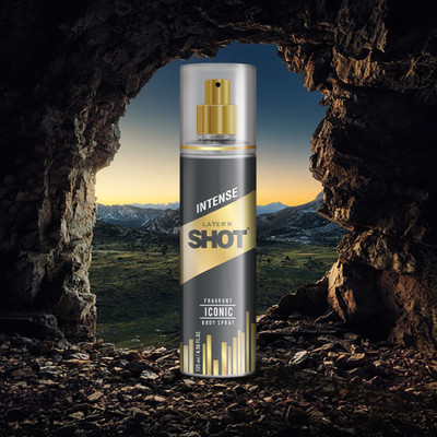 LAYER'R SHOT GOLD ICONIC 135ml Body Spray  -  For Men(135 ml)
