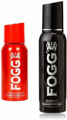 FOGG Napoleon Body Spray For Men & Marco Body Spray For Men, Body Spray  -  For Men(120 ml, Pack of 2)