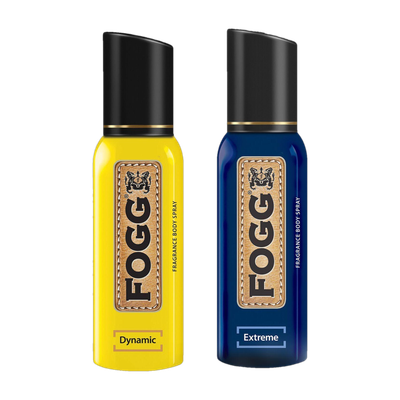 FOGG Fantastic Extreme & Dynamic Deodorant With Long Lasting Perfume Body Spray - For Men & Women(300 ml, Pack of 2)
