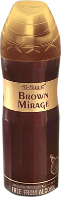 Al Nuaim BROWN MIRAGE LONG LASTING BODY SPRAY Deodorant Spray  -  For Men & Women(200 ml)