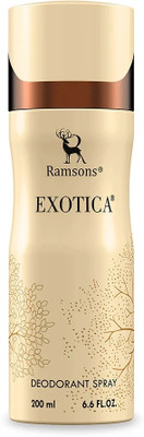 RAMSONS Exotica Deodorant Spray For Women Deodorant Spray  -  For Men & Women(200 ml)