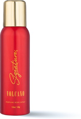 SIGNATURE Golden Volcano Long Lasting Fragrance Perfume Body Spray  -  For Men(120 ml)