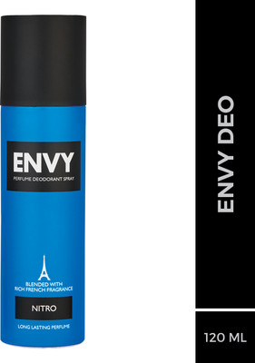 Envy Nitro Deodorant Spray  -  For Men(120 ml)