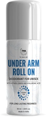 TNW - The Natural Wash Underarm Roll-On for Long-Lasting Freshness - Unisex Deodorant Roll-on  -  For Men & Women(50 ml)