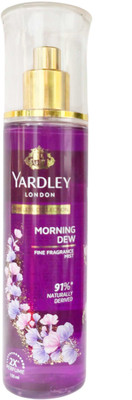 Yardley London MORNING DEW BODY MIST,135 ML Body Mist  -  For Men & Women(135 ml)