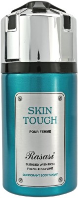 RASASI Skin Touch Deodorant Spray  -  For Women(250 ml)