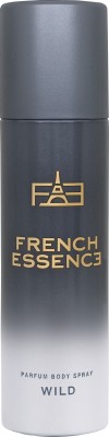 FRENCH ESSENCE Luxury Wild Long Lasting Fragrance Deodorant Spray  -  For Men(120 ml)
