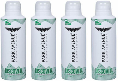 PARK AVENUE Discover Signature Deodorant Deodorant Spray  -  For Men(150 ml, Pack of 4)