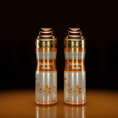 Al-Nuaim Kashmiri Oudh Long Lasting Perfumed Spray 200 ml Free From Alcohol Pack of-2 Perfume  -  400 ml(For Men & Women)