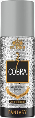 ST-JOHN Cobra Fantasy Deodorant for Men & Women, Limited Edition Vibrant & Long Lasting Deodorant Spray  -  For Men & Women(150 ml)