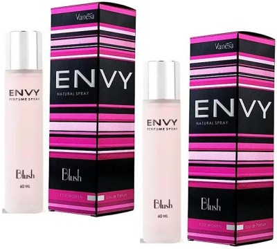 ENVY 1000 BLUSH NATURAL PERFUME SPRAY 60MLX2 Perfume Body Spray  -  For Women(120 ml, Pack of 2)