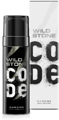 Wild Stone Chrome Long Lasting No Gas Perfume Body Spray  -  For Men(120 ml)