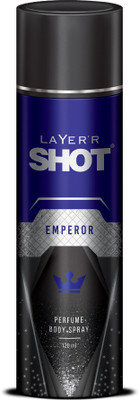 LAYER'R Shot - Emperor Body Spray - For Men(120 ml)