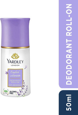 Yardley London by Wipro English Lavender Anti-Perspirant with 48-Hour Active Sweat Protection Deodorant Roll-on  -  For Women(50 ml)