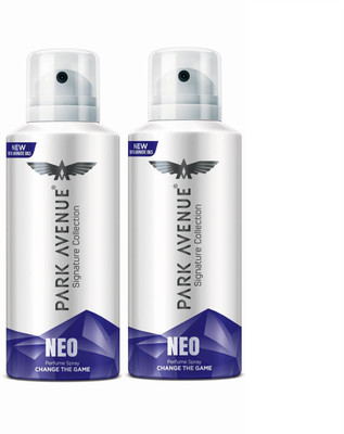 PARK AVENUE Neo Deodorant Spray  -  For Men(200 ml, Pack of 2)