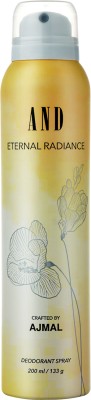 AND Eternal Radiance 200ML Long-lasting Crafted by Ajmal Deodorant Spray  -  For Women(200 ml)