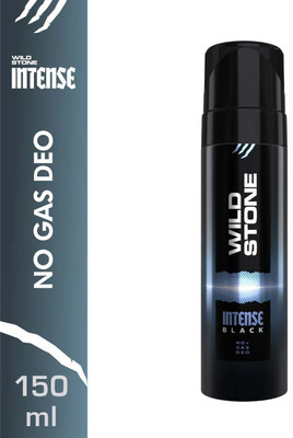 Wild Stone Intense Black No Gas Deo Deodorant Spray  -  For Men(150 ml)