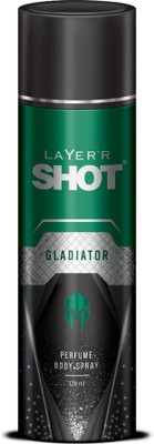 LAYER'R Shot - Gladiator Body Spray  -  For Men(120 ml)
