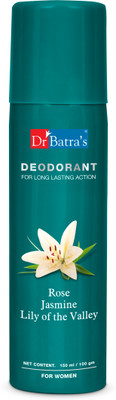 Dr Batra's Rose Jasmine & Lilly Deodorant Spray  -  For Women(150 ml)