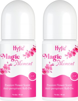 HYFIC Magic Momet Underarm Roll-On, Lightening & Odour Control| | Long Lasting Deodorant Roll-on  -  For Women(50 ml, Pack of 2)