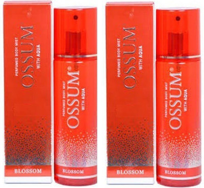 OSSUM BLOSSOM Body Mist  -  For Men & Women(230 ml, Pack of 2)