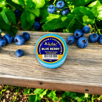 Al Hiba Blue Berry Premium Perfumed Body Cream (10gm) Deodorant Cream  -  For Men & Women(10 g)