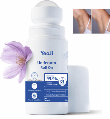 YeoJi Gentle Underarm Roll On Deodorant Flora Fresh Scent Deodorant Roll-on - For Men & Women(50 ml)