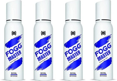 FOGG Master Royal Intense (Pack Of 4) 480ml Body Spray - For Men Body Spray  -  For Men(480 ml, Pack of 4)