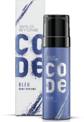 Wild Stone CODE Bleu Long Lasting Deodorant | Premium Fragrance | Designed in France | Perfume Body Spray  -  For Men(120 ml)