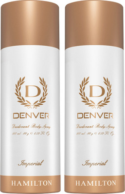 DENVER imperial Deodorant Spray  -  For Men(360 ml, Pack of 2)