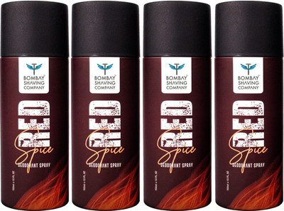 56% OFF on BOMBAY SHAVING COMPANY Red Spice (Pack of 4) Deodorant Spray - For Men(600 ml, Pack of 4) 56% OFF on BOMBAY SHAVING COMPANY Red Spice (Pack of 4) Deodorant Spray - For Men(600 ml, Pack of 4)