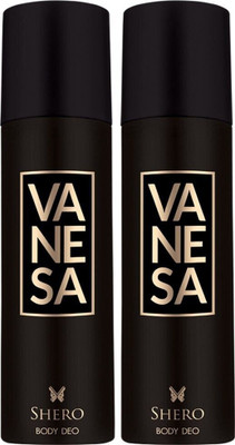 VANESA Shero Combo (Pack of 2) Deodorant Spray  -  For Women(300 ml, Pack of 2)