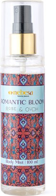 Nebesa Romantic Bloom Body Mist | Rose & Oudh | 100ml Body Mist  -  For Men & Women(100 ml)
