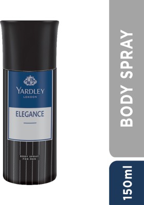 Yardley London by Wipro Elegance With Sophisticated Spicy Notes Body Deodorant Spray  -  For Men(150 ml)