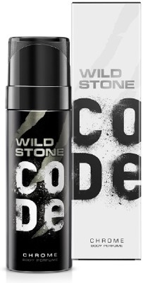 Wild Stone Chrome Perfume Body Spray  -  For Men(120 ml)