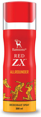 RAMSONS Red ZX Allrounder Deodorant Spray  -  For Men & Women(200 ml)