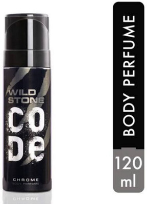 Wild Stone Code Chrome Body Spray  -  For Men(120 ml)