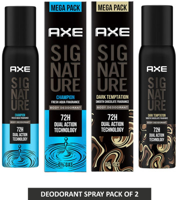 AXE SIGNATURE Dark Temptation And Champion Deodorant Spray For