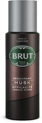 BRUT Musk Deodorant for Men | Long Lasting and Elegant Musky Fragrance 200ml Deodorant Spray  -  For Men(200 ml)