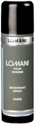 LOMANI Pour Homme Deodorant Spray  -  For Men(200 ml)