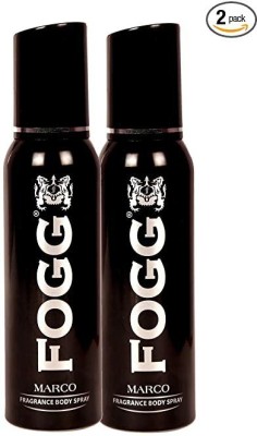 FOGG Marco Pack Of (2x120ml) Body Spray  -  For Men & Women(120 ml, Pack of 2)