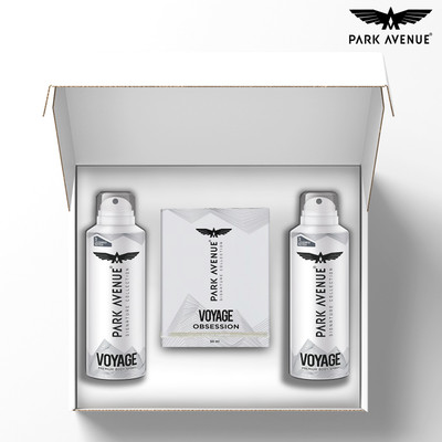 PARK AVENUE Premium Daily Fragrance Kit Perfume Body Spray – For Men  (350 Ml, Pack Of 3) For Rs. 412 @ 54 %