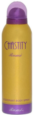 RASASI CHASTITY POUR FEMME DEODORANT SPRAY MOST SELLING PRODUCT (200 ML) Deodorant Spray  -  For Women(200 ml)