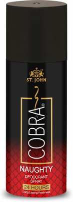 ST-JOHN Cobra Limited Edition Deo Naughty Deodorant Spray Deodorant Spray  -  For Men & Women(150 ml)