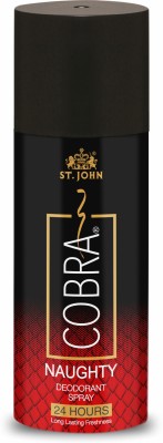 ST-JOHN cobra limited edition deo naughty for men 150 ml Deodorant Spray  -  For Men & Women(150 ml)