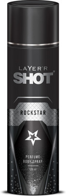 LAYER'R Shot - Rockstar Body Spray  -  For Men(120 ml)
