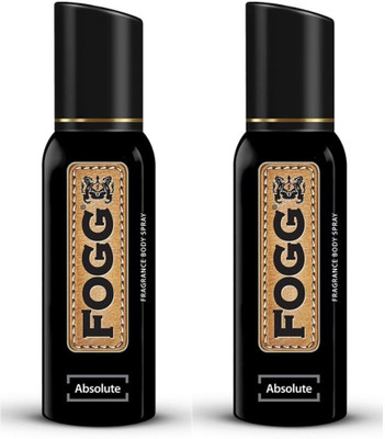 FOGG Perfume absolute 02 Body Spray  -  For Men & Women(150 ml, Pack of 2)