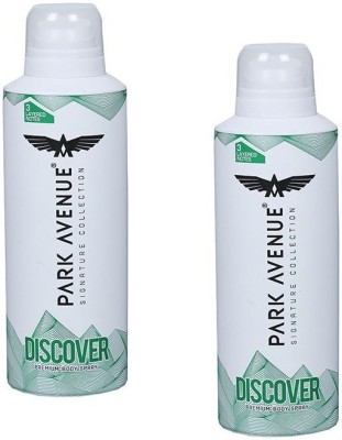 PARK AVENUE Discover Premium Body Deodorant Spray, 150ml (Pack of 2) Body Spray  -  For Men & Women(300 ml, Pack of 2)