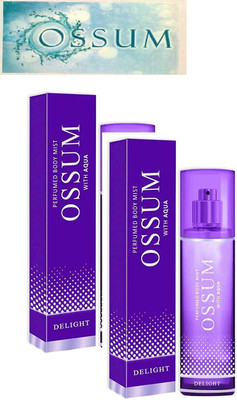 OSSUM DELIGHT PERFUME EACH 115ML Set+2 Body Mist  -  For Women(230 ml, Pack of 2)